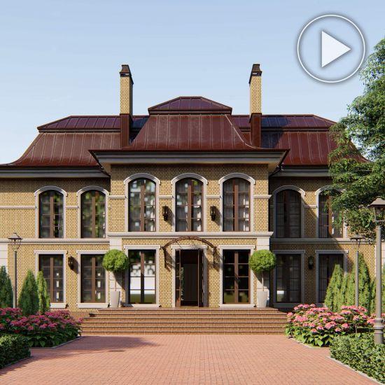 Petrovsky Baroque style country house